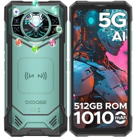 DOOGEE Telefono Movil Resistente 5G, S200 X 32GB RAM+512GB ROM(2TB) DDR5,10100mAh,100MP+20MP Visión Nocturn 6.72”FHD+120Hz Movil