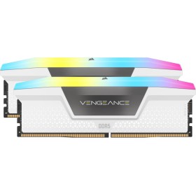 CORSAIR Vengeance RGB DDR5 RAM 64GB (2x32GB) 6000MHz CL30-36-36-76 1.4V AMD Expo & Intel XMP Memoria de Ordenador de Sobremesa -