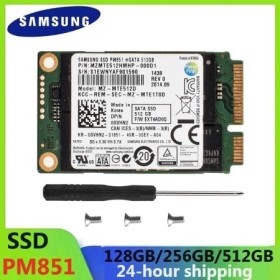 Unidad de estado sólido interna Samsung PM851 mSATA SSD 128GB 256GB 51