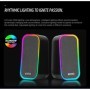 Marvo SG-285 Altavoces USB con cable Luz RGB 5 modos Control de volume
