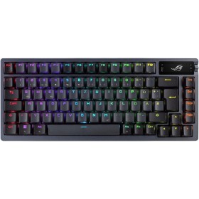 ASUS ROG Azoth Teclado mecánico inalámbrico para Juegos (Factor de Forma 75%, interruptores ROG NX, Teclas PBT Doubleshot,