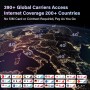 GlocalMe U3X 4G Módem Dual Hotspot móvil Dispositivo WiFi inalámbrico para el hogar o Viajes en más de 140 países, selección