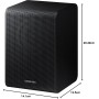 Samsung Altavoces Inalámbricos SWA-9200S 2.0.2 Canales 140W Negros compactos para hogar