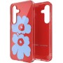 Samsung Marimekko Unikko Hybrid Case Cover con diseño Floral Galaxy S25, Red
