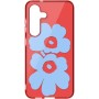 Samsung Marimekko Unikko Hybrid Case Cover con diseño Floral Galaxy S25, Red