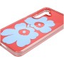 Samsung Marimekko Unikko Hybrid Case Cover con diseño Floral Galaxy S25, Red