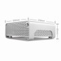 METALFISH MetalGear Plus Mini HTPC de aluminio, carcasas Mini ITX para