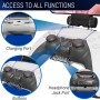 Orzly Accesorio PS5 Clip de Juego Compatible con Mandos PlayStation 5 DualSense - Soporte para Teléfono Móvil Ajustable para