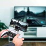 Orzly Accesorio PS5 Clip de Juego Compatible con Mandos PlayStation 5 DualSense - Soporte para Teléfono Móvil Ajustable para