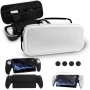 8 en 1 Set de Accesorios Compatible con Playstation Portal, Funda Psportal Rígido con Estuche Protectora Silicona Compatible con