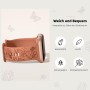 AMSKY 3 Piezas Correas Grabado Floral Compatible con Correa Apple Watch 40mm 46mm 41mm 38mm 42mm 44mm 45mm 49mm Mujer, Correa de