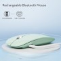 Uiosmuph Ratón Inalámbrico Bluetooth, Silencioso Wireless Mouse, 3 Modos (Bluetooth 5.1/5.1+2.4G) Ratón Ergonómico para