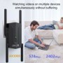Repetidor WiFi inalámbrico de 3000Mbps, amplificador de señal Wi-Fi 6,