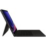 Samsung EF-DX725 - Funda para Tablet Galaxy Tab S9 FE, con Teclado QWERTY y botón AI, diseño Delgado, Color Blanco