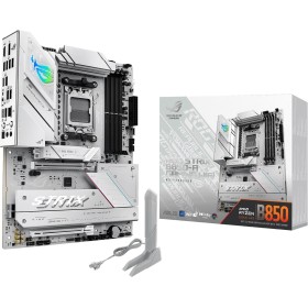 ASUS ROG Strix B850-A Gaming WiFi - Placa Base AMD ATX, 14+2+2 etapas de Potencia, DDR5, Cuatro Ranuras M.2, PCIe 5.0, WiFi 7,