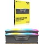 CORSAIR VENGEANCE RGB DDR5 32GB (2x16GB) DDR5 6000MHz CL36 AMD EXPO Intel XMP iCUE Memoria de Ordenador Compatible - Gris
