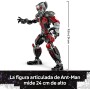 LEGO Marvel Gran Batalla de Capitán América: Civil War, Juguete de Superhéroes con Quinjet y 8 Minifiguras Inc. Capitán América,