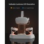 NexiGo Base de Carga Mejorada con Luz LED para Oculus Quest 2, Expositor de Auriculares y Soporte de Controlador, 2 Baterías