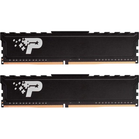 Patriot Signature Premium DDR5 RAM 32GB (2X16GB) 5600MT/s CL46 UDIMM W/HS Desktop Memory Kits - PSP532G5600KH1