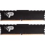 Patriot Signature Premium DDR5 RAM 32GB (2X16GB) 5600MT/s CL46 UDIMM W/HS Desktop Memory Kits - PSP532G5600KH1