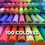 Rotuladores de Lettering |100 Colores Profesionales | Doble Punta Pinc