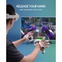 Aubika Recargable Funda de Agarre Controlador para Meta Quest 3, Oculus Quest 3 Accesorios, con 2 Baterías de Repuesto,