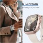 [3Piezas] Kamita Funda Compatible con Apple Watch Serie 10 42mm con Protector de Pantalla Cristal Templado, Duro PC Bumper Case