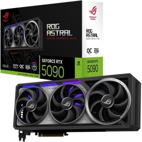 ASUS ROG Astral GeForce RTX 5090 OC Edition Tarjeta gráfica Gaming (PCIe 5.0, 32GB GDDR7, HDMI/DP 2.1, 3.8 Ranuras, 4