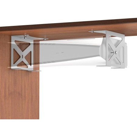 Geekria Soporte para Debajo del Escritorio Compatible con el Soporte de Consola Sony Playstation 5, Soporte de aleación de