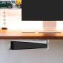 Geekria Soporte para Debajo del Escritorio Compatible con el Soporte de Consola Sony Playstation 5, Soporte de aleación de