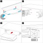 Geekria Soporte para Debajo del Escritorio Compatible con el Soporte de Consola Sony Playstation 5, Soporte de aleación de