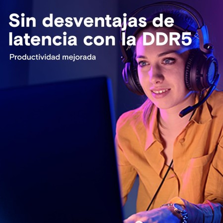 Crucial RAM 32GB Kit (2x16GB) DDR5 5600MHz (o 5200MHz o 4800MHz) Memoria del ordenador Portátil CT2K16G56C46S5