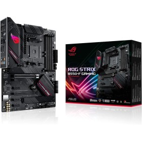 ASUS ROG Strix B550-F Gaming - Placa Base Gaming ATX AMD AM4 con VRM de 14 Fases, PCIe 4.0, Intel 2,5 GB LAN, Dual M.2,