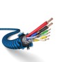 Cable de carga PS5 de nylon de 3 m para el mando de Playstation 5, cable USB C a C, USB 3.1 (USB 3.0), cable de carga, cubierta