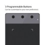Huion H420 Tableta de dibujo gráfico Pad de firma con lápiz óptico dig