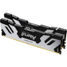 Kingston Fury Renegade DDR5 Silver/Black XMP 32GB 6400MT/s CL32 DIMM Desktop Gaming Memory (Kit of 2) - KF564C32RSK2-32