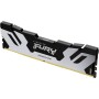 Kingston Fury Renegade DDR5 Silver/Black XMP 32GB 6400MT/s CL32 DIMM Desktop Gaming Memory (Kit of 2) - KF564C32RSK2-32