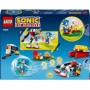 LEGO Sonic The Hedgehog Batalla de Sonic en la Hoguera Set de Construcción con Dron y Robot de Juguete, 4 Minifiguras de