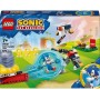 LEGO Sonic The Hedgehog Batalla de Sonic en la Hoguera Set de Construcción con Dron y Robot de Juguete, 4 Minifiguras de