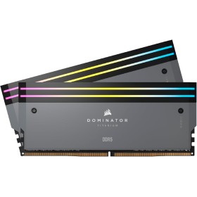 CORSAIR DOMINATOR TITANIUM RGB DDR5 64GB (2x32GB) DDR5 6000MHz CL30 AMD EXPO Intel XMP iCUE Memoria de Ordenador Compatible -