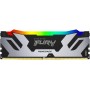 Kingston Fury Renegade Negro RGB 32GB 6400MT/s DDR5 CL32 DIMM Memoria gamer para Ordenadores de sobremesa (Kit de 2) -