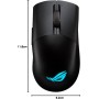 ASUS ROG Keris Wireless AimPoint - Ratón Gaming (conectividad Triple 2.4GHz RF, Bluetooth, USB), 36000 dpi, 5 Botones