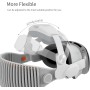 iofeiwak Correa para la cabeza compatible con Apple Vision Pro, correa ajustable para la cabeza con almohadillas de esponja