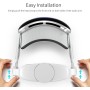 iofeiwak Correa para la cabeza compatible con Apple Vision Pro, correa ajustable para la cabeza con almohadillas de esponja