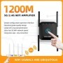 PIXLINK AC24 5G/2,4 Ghz 1200M repetidor extensor WiFi Dual amplificado