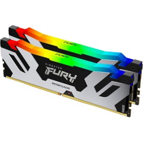 Kingston Fury Renegade Negro RGB 32GB 6400MT/s DDR5 CL32 DIMM Memoria gamer para Ordenadores de sobremesa (Kit de 2) -