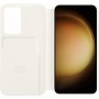 Samsung Coque Silicone Galaxy S23 Plus Creme