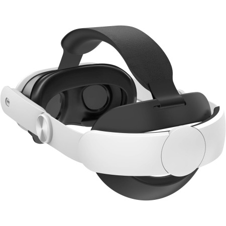 BeisDirect Correa de cabeza para auriculares Meta Quest 3 VR, repuesto Elite, soporte ligero mejorado y comodidad
