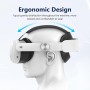 BeisDirect Correa de cabeza para auriculares Meta Quest 3 VR, repuesto Elite, soporte ligero mejorado y comodidad