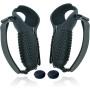 Funda de agarre de gel de silicona para controlador, protector de piel, correas de controlador ajustables compatibles con PICO 4